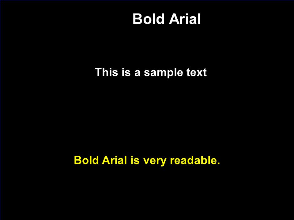 J. Nawrocki, Team building Bold Arial This is a sample text Bold Arial is very readable.