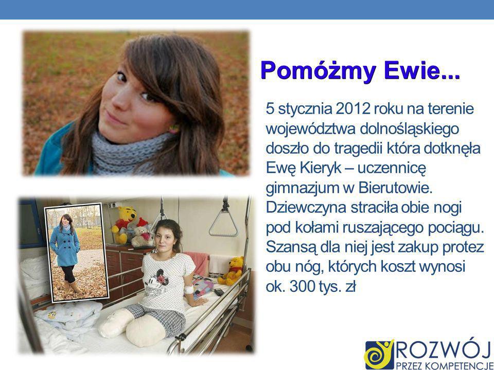 5 stycznia 2012 roku na terenie województwa dolnośląskiego doszło do tragedii która dotknęła Ewę Kieryk – uczennicę gimnazjum w Bierutowie.
