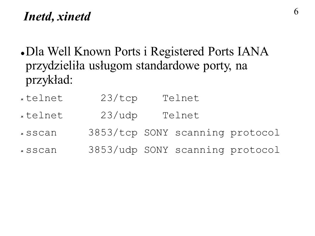 WWW IANA ORG ASSIGNMENTS PORT NUMBERS www iana org assignments port numbers: