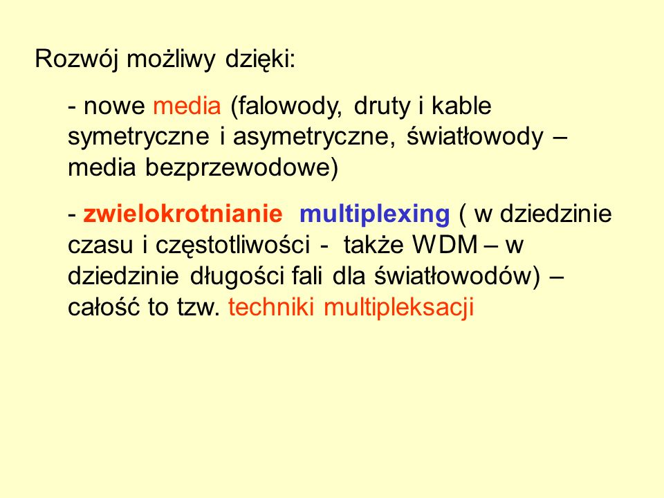 Znalezione obrazy dla zapytania światłowody zwielokrotnienie tdm