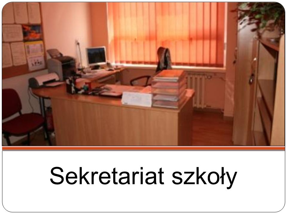 Sekretariat szkoły