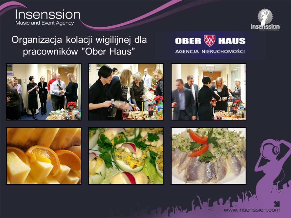 Organizacja kolacji wigilijnej dla pracowników Ober Haus