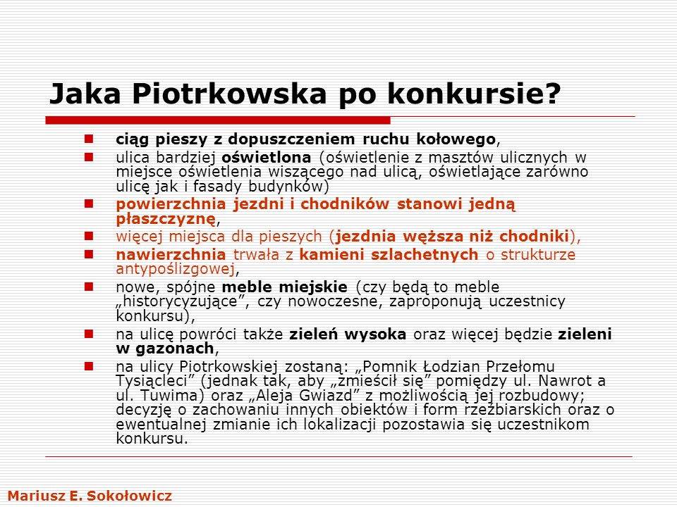 Jaka Piotrkowska po konkursie.