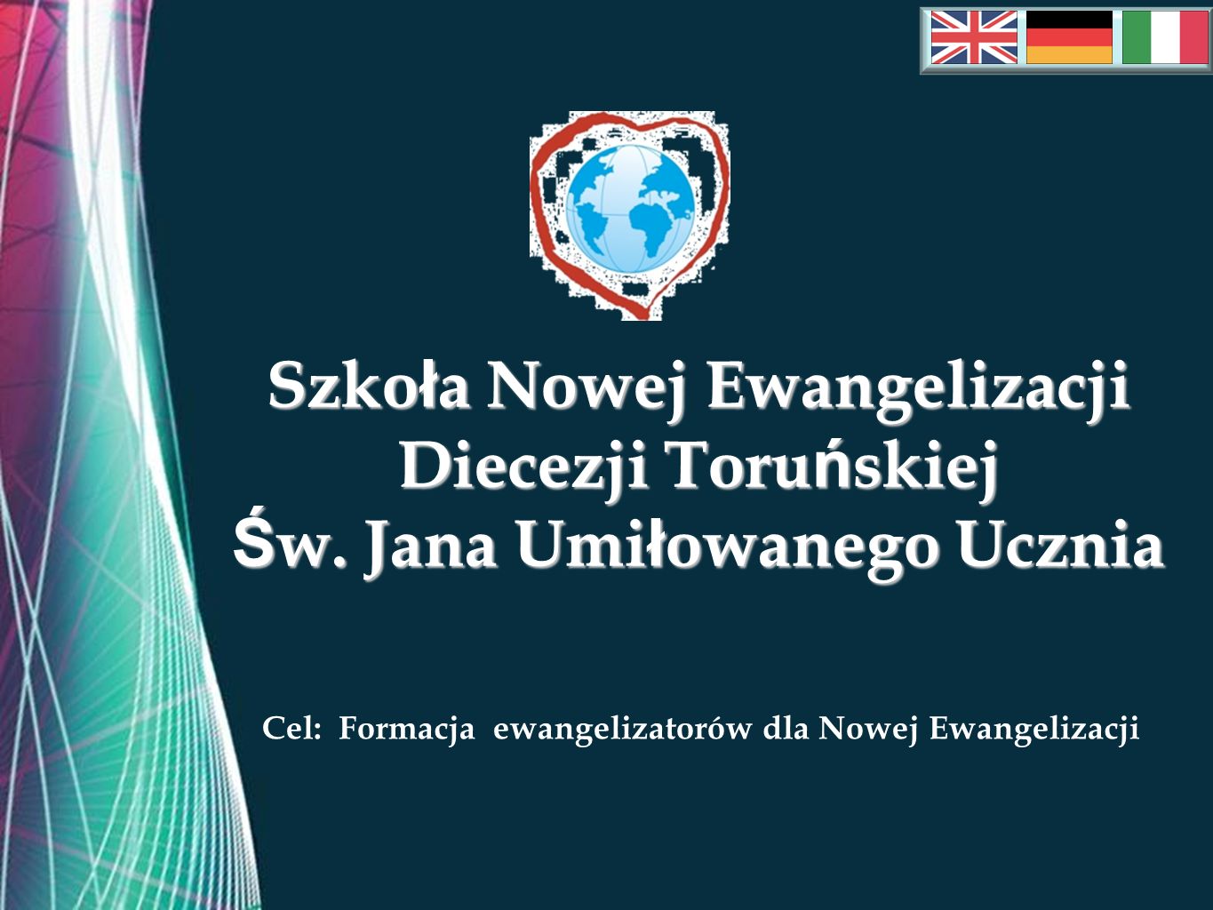 Free Powerpoint Templates Szko ł a Nowej Ewangelizacji Diecezji Toru ń skiej Ś w.