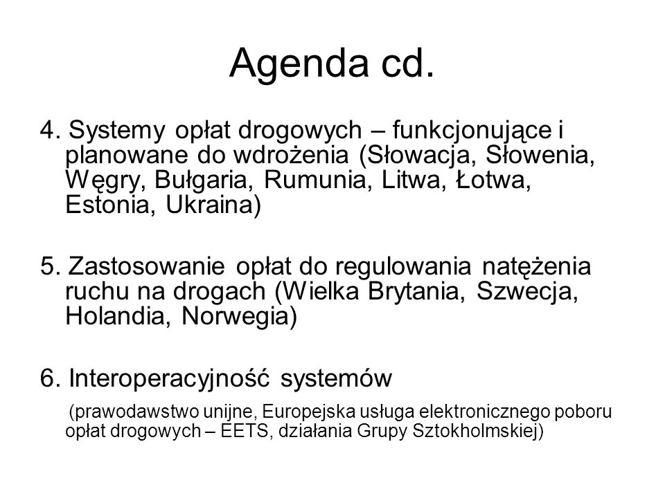 Agenda cd. 4.