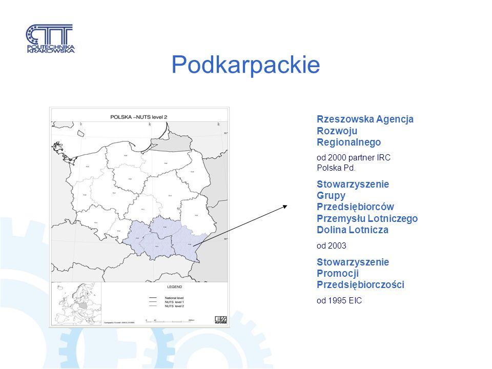 Podkarpackie Rzeszowska Agencja Rozwoju Regionalnego od 2000 partner IRC Polska Pd.