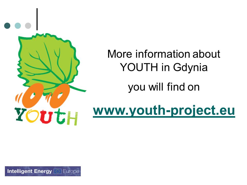 More information about YOUTH in Gdynia you will find on