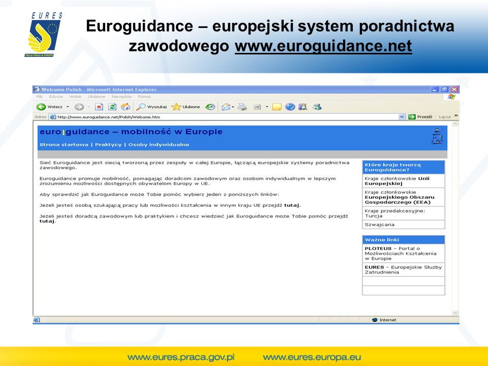 Euroguidance – europejski system poradnictwa zawodowego