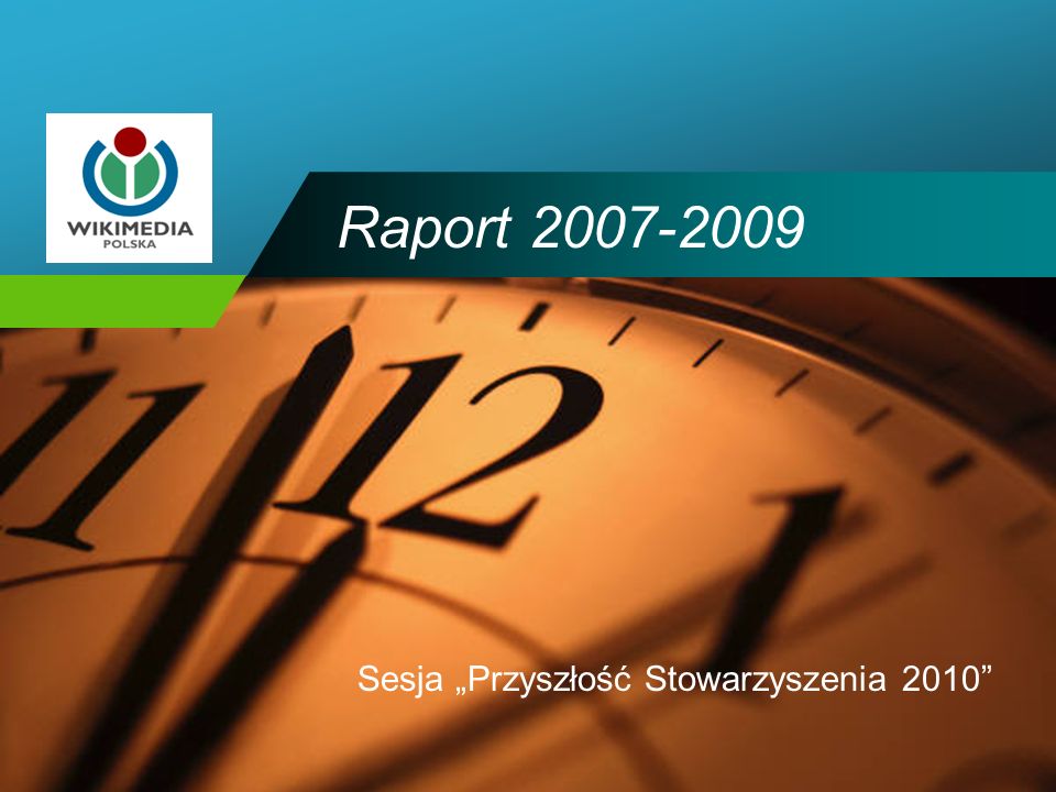 Company LOGO Raport Sesja Przyszłość Stowarzyszenia 2010