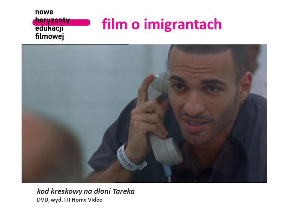 film o imigrantach kod kreskowy na dłoni Tareka DVD, wyd. ITI Home Video