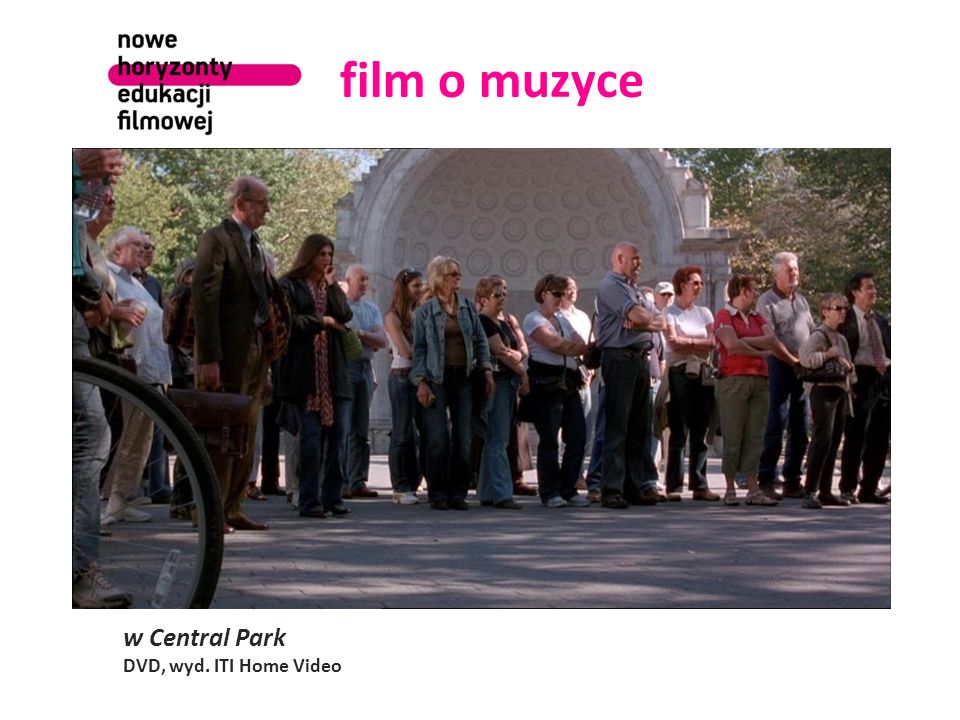 film o muzyce w Central Park DVD, wyd. ITI Home Video