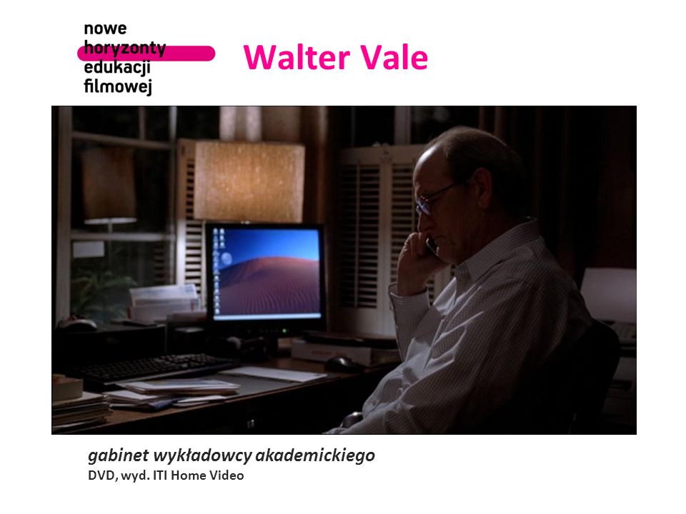 Walter Vale gabinet wykładowcy akademickiego DVD, wyd. ITI Home Video