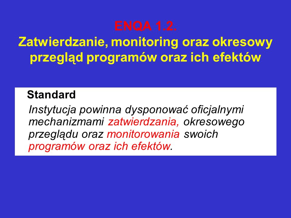 ENQA 1.2.