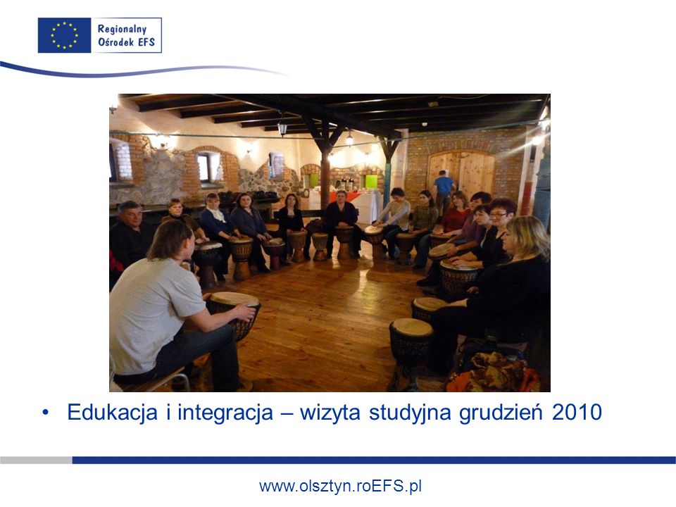 Edukacja i integracja – wizyta studyjna grudzień 2010