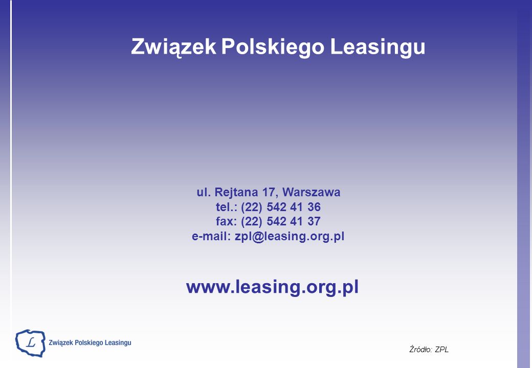 Związek Polskiego Leasingu ul.