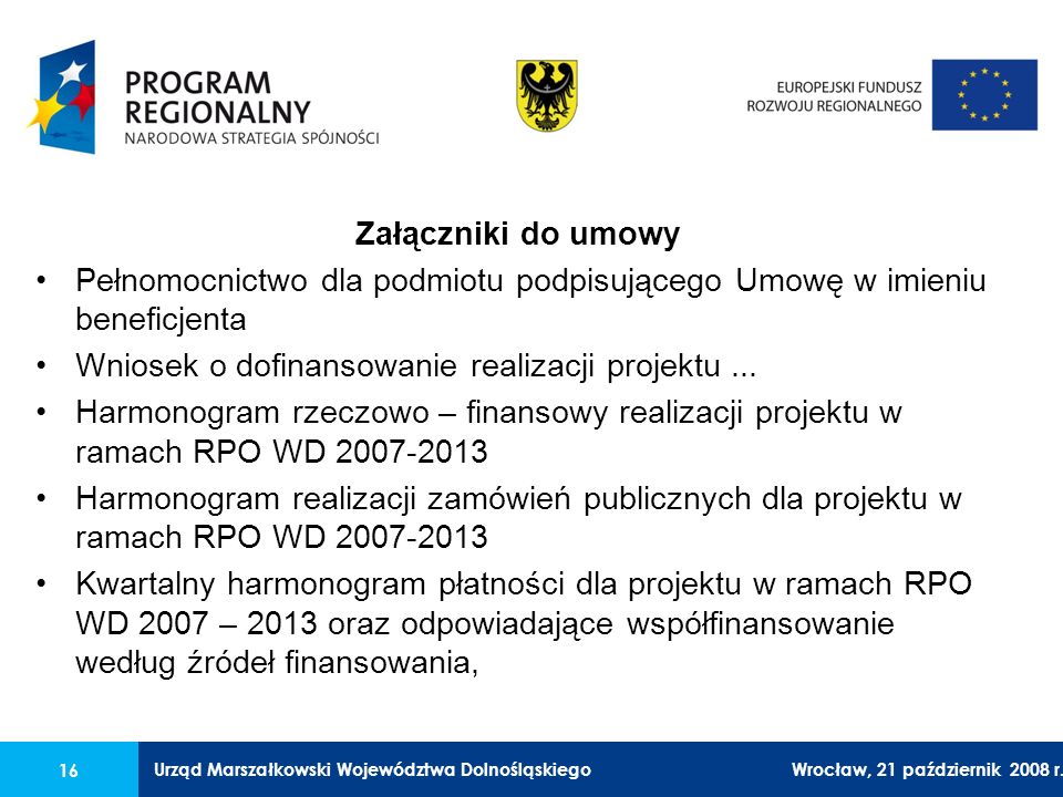 Urząd Marszałkowski Województwa Dolnośląskiego27 lutego 2008 r.