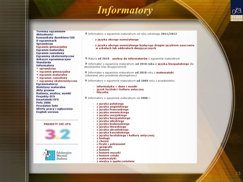 Informatory 33