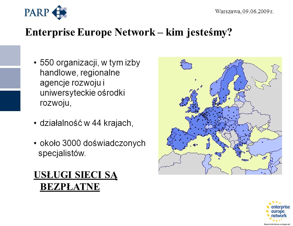 Warszawa, r. Enterprise Europe Network – kim jesteśmy.