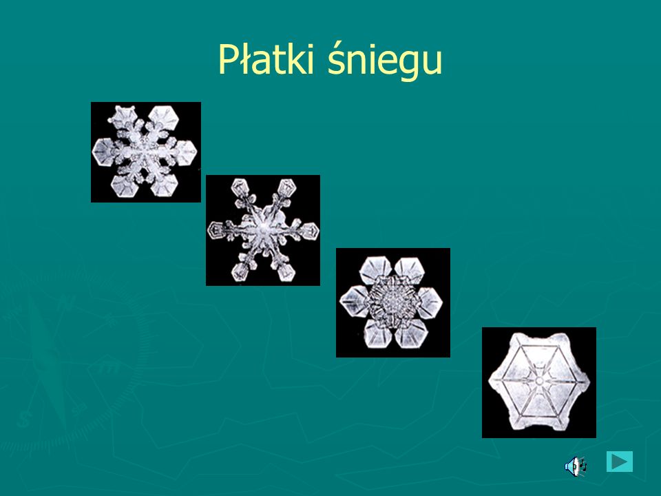 Śnieg Śnieg - opad atmosferyczny w postaci kryształków lodu o kształtach głównie sześcioramiennych gwiazdek, łączących się w płatki śniegu.