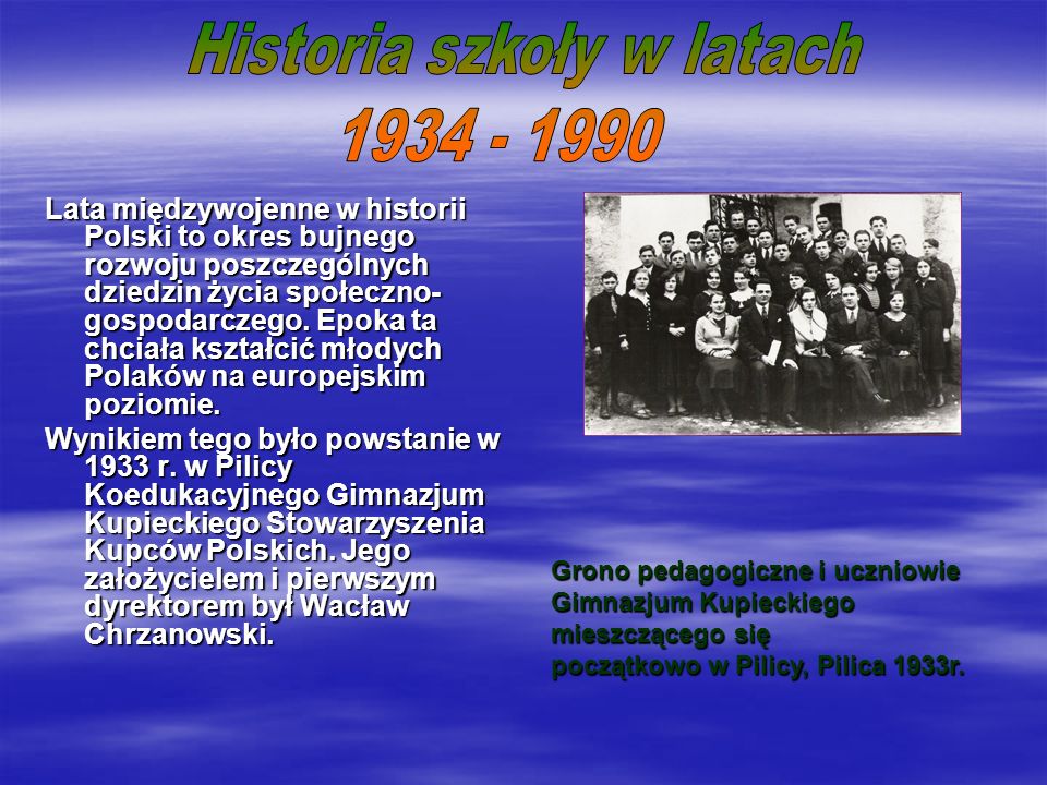 Lata międzywojenne w historii Polski to okres bujnego rozwoju poszczególnych dziedzin życia społeczno- gospodarczego.