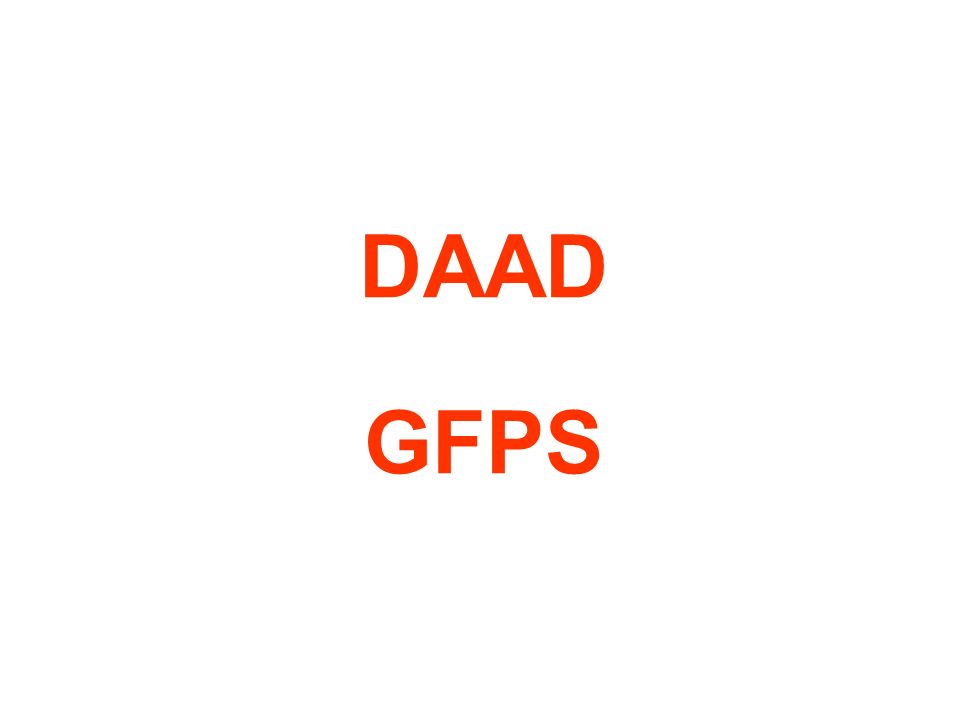 DAAD GFPS