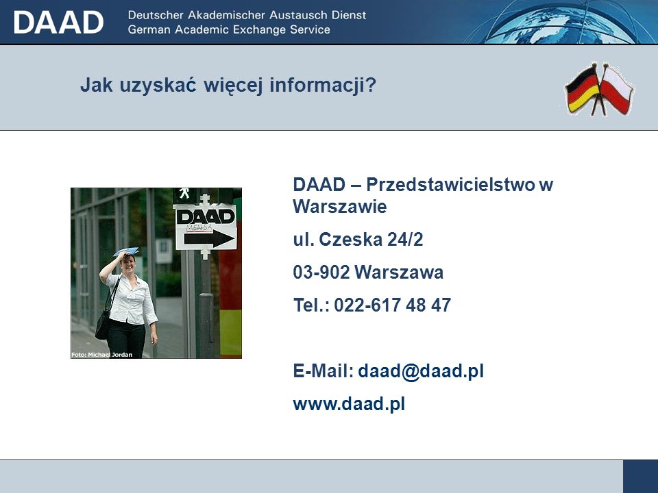 DAAD – Przedstawicielstwo w Warszawie ul.