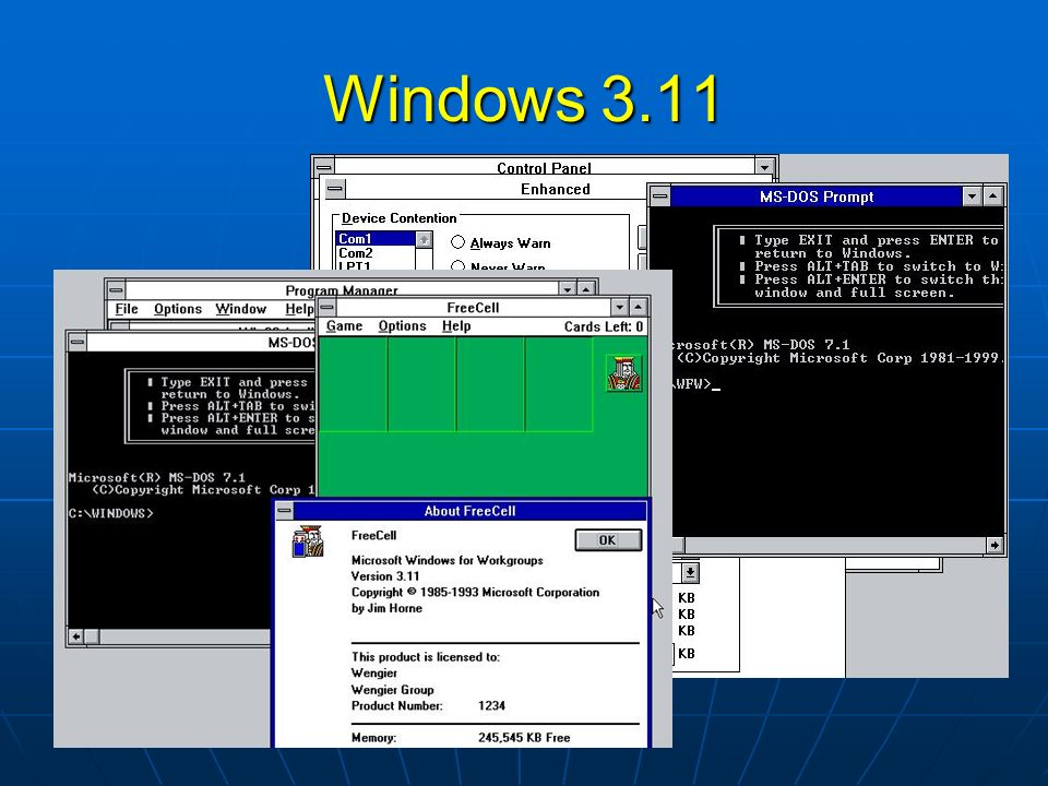 Windows 3.11