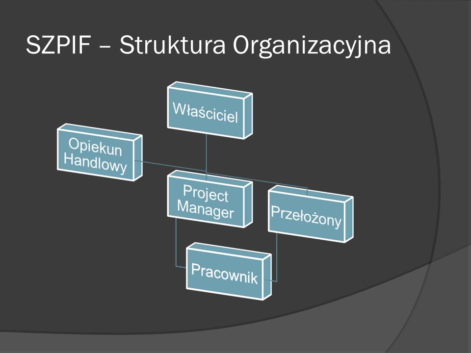 SZPIF – Struktura Organizacyjna