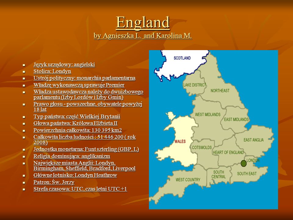 England by Agnieszka L. and Karolina M.