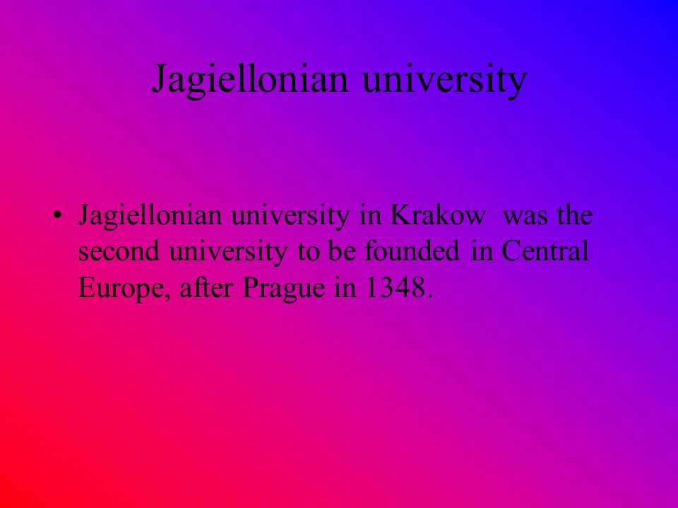 Paweł Solon PRESENTS Jagiellonian Uniwersity
