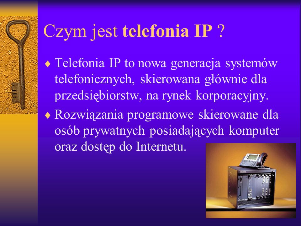 Czym jest telefonia IP .