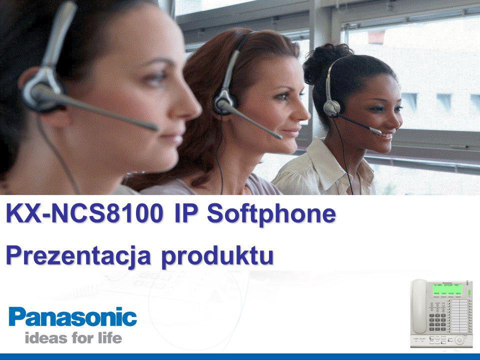 KX-NCS8100 IP Softphone Prezentacja produktu