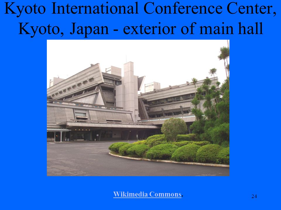 Kyoto International Conference Center, Kyoto, Japan - exterior of main hall 24 Wikimedia CommonsWikimedia Commons.
