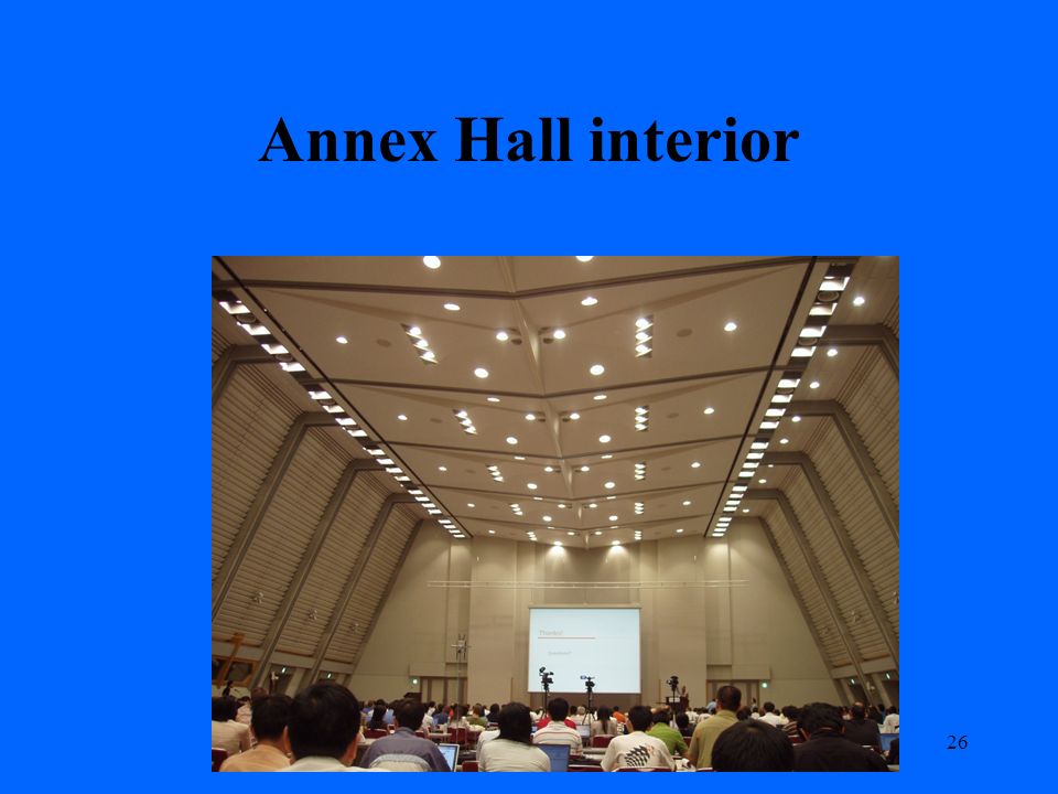 Annex Hall interior 26
