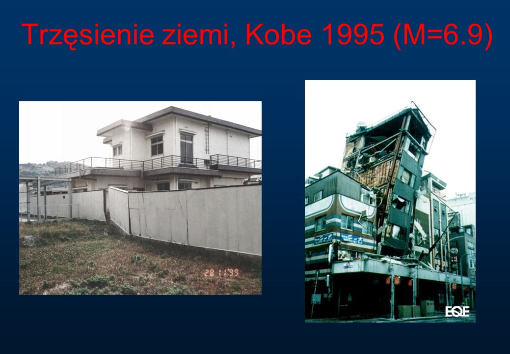 Trzęsienie ziemi, Kobe 1995 (M=6.9)