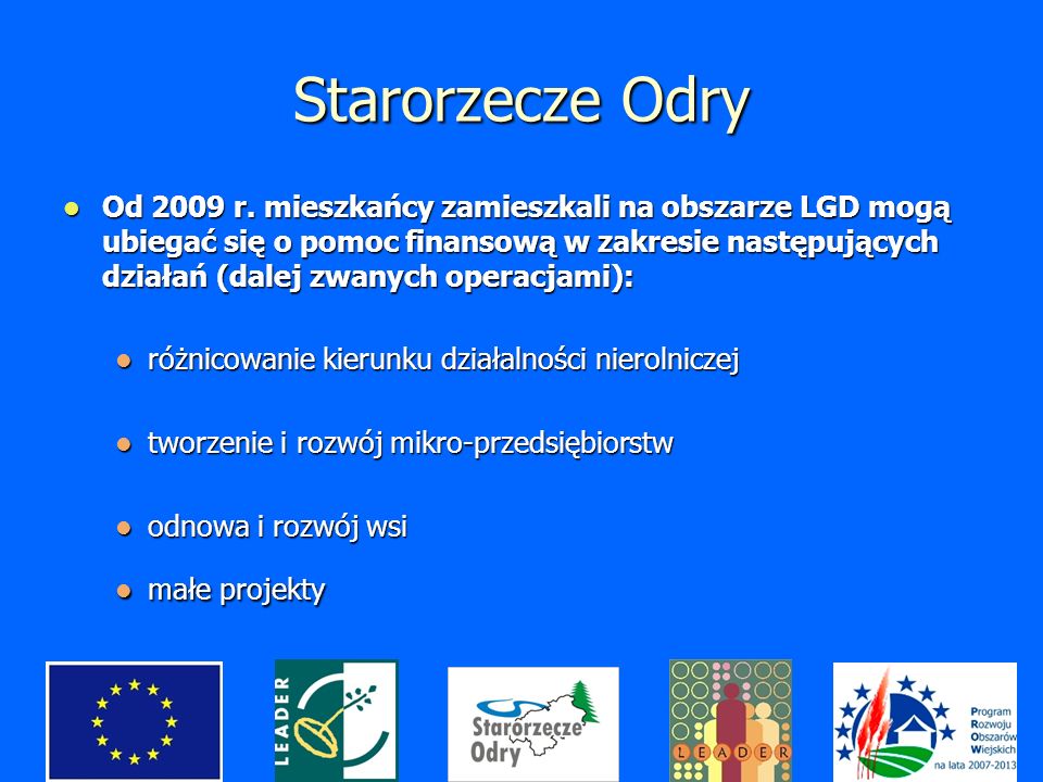 Starorzecze Odry Od 2009 r.