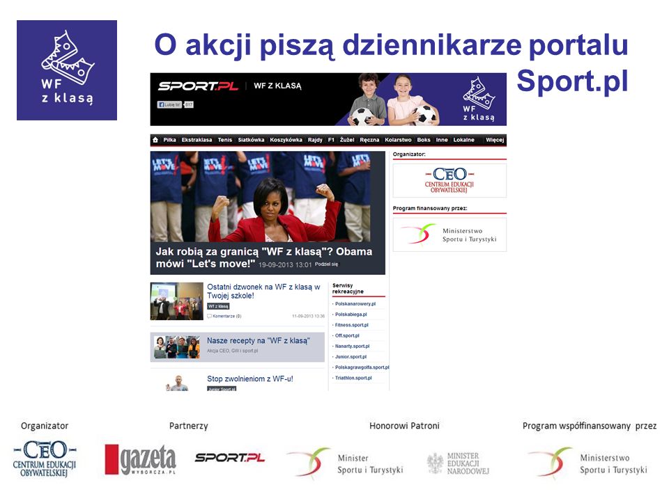 O akcji piszą dziennikarze portalu Sport.pl