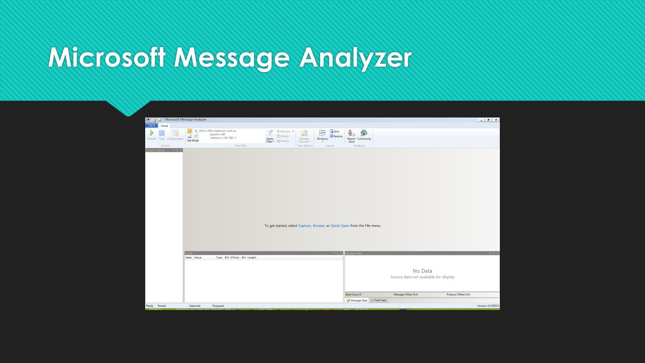 Microsoft Message Analyzer