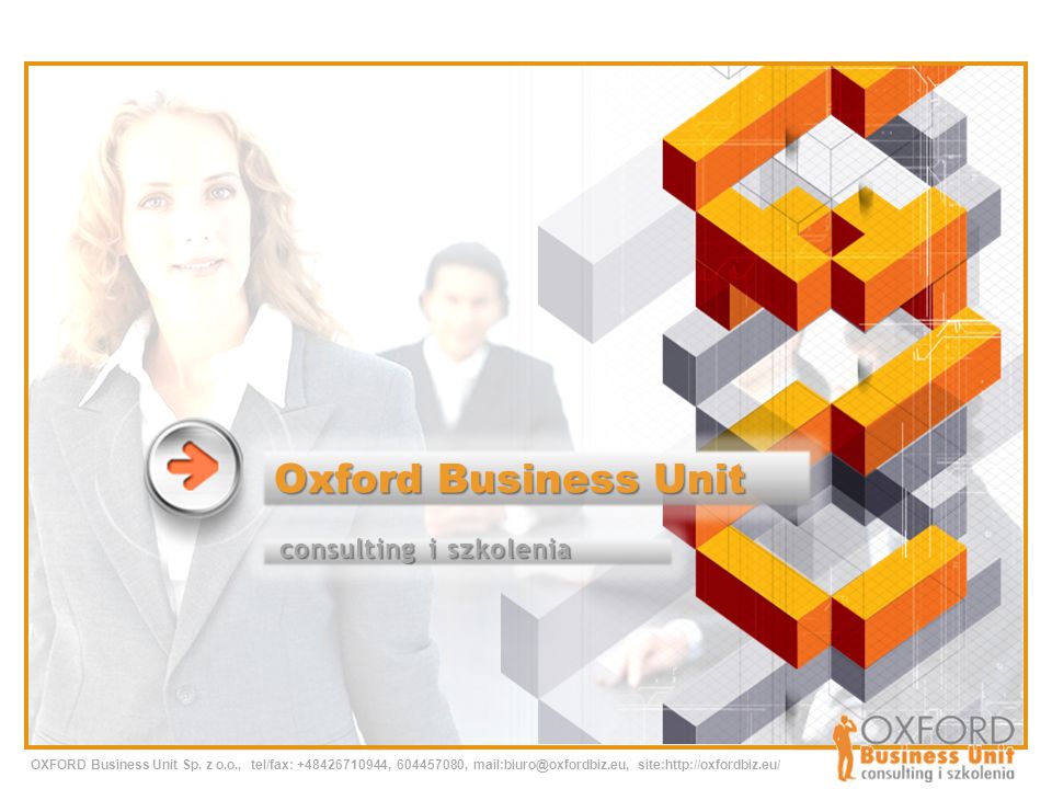 Oxford Business Unit consulting i szkolenia OXFORD Business Unit Sp.