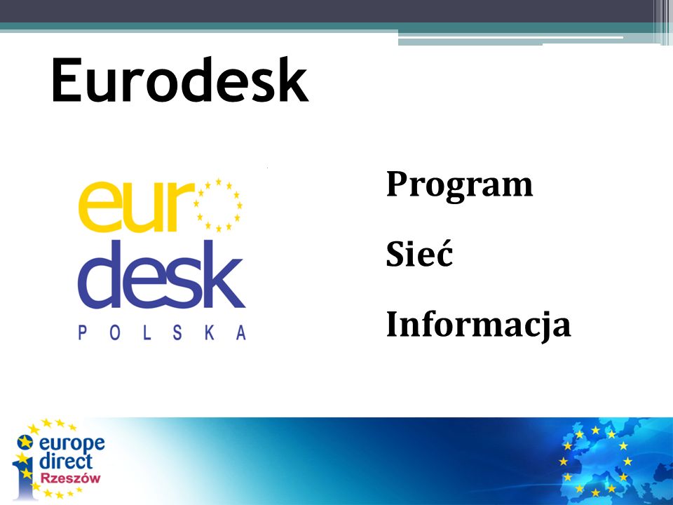 Eurodesk Program Sieć Informacja