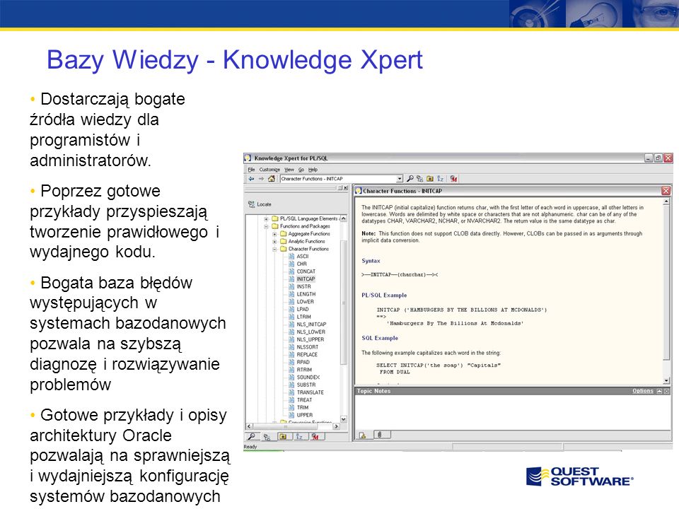 Bazy Wiedzy - Knowledge Xpert Dostarczają bogate źródła wiedzy dla programistów i administratorów.