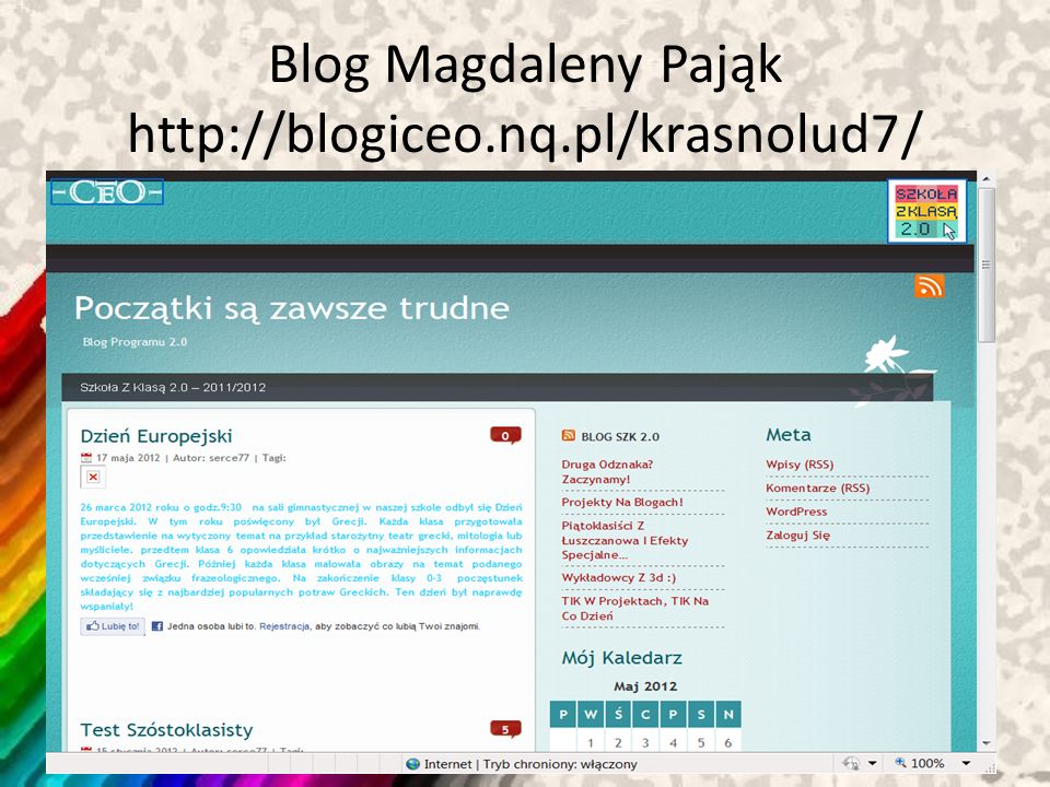 Blog Magdaleny Pająk