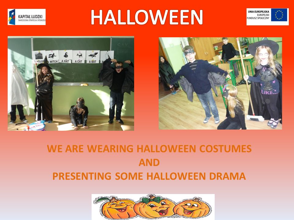 WE ARE WEARING HALLOWEEN COSTUMES AND PRESENTING SOME HALLOWEEN DRAMA