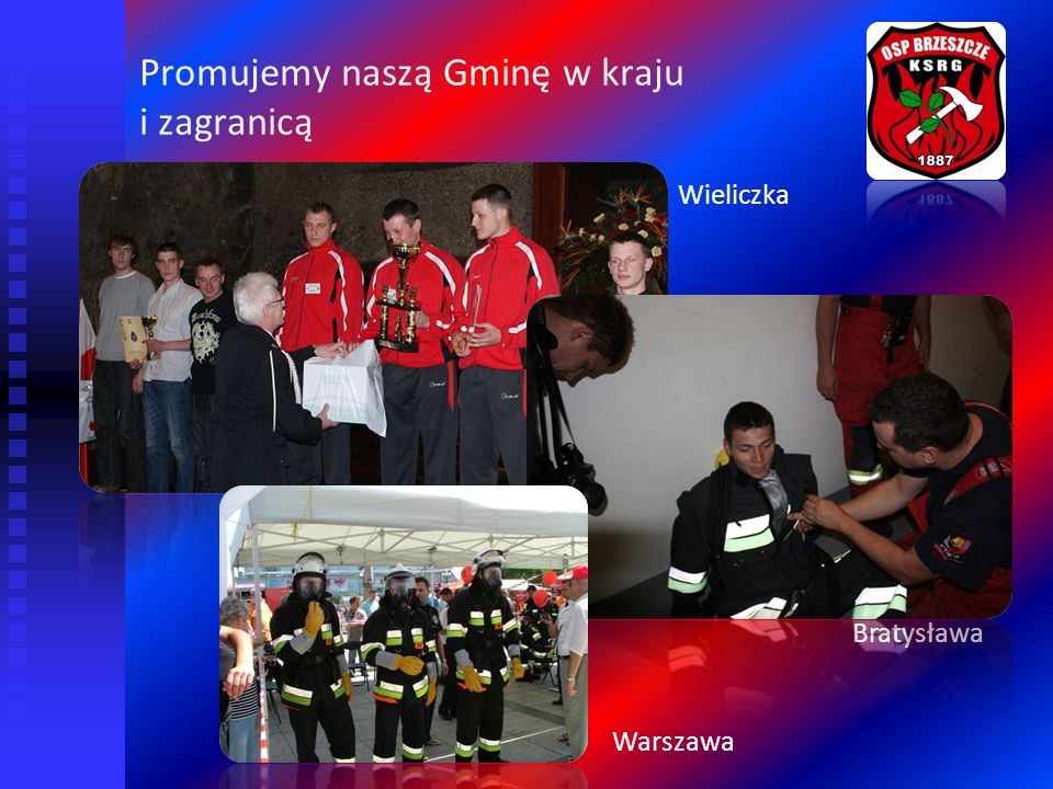 Promujemy naszą Gminę w kraju i zagranicą Wieliczka Warszawa Bratysława