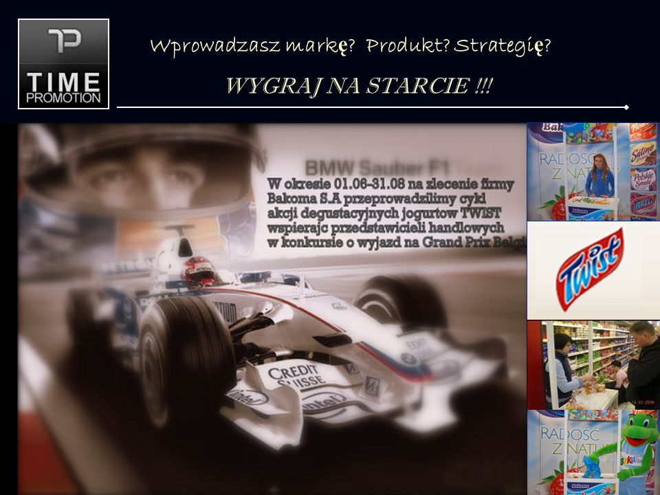 Wprowadzasz mark ę Produkt Strategi ę WYGRAJ NA STARCIE !!!