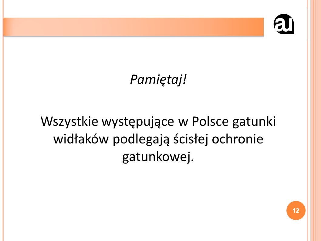 Pamiętaj! Wszystkie występujące w Polsce gatunki widłaków podlegają ścisłej ochronie gatunkowej. 12