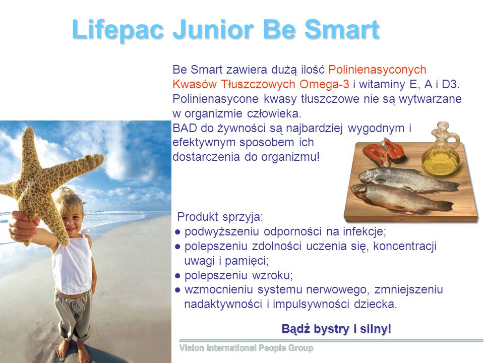 Lifepac Junior Вe Smart Bądź bystry i silny.