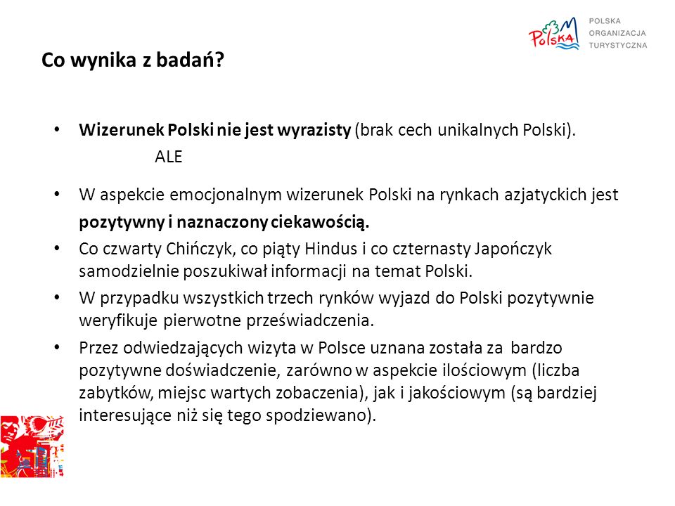 Co wynika z badań. Wizerunek Polski nie jest wyrazisty (brak cech unikalnych Polski).