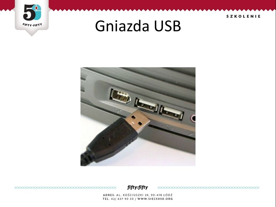 Gniazda USB