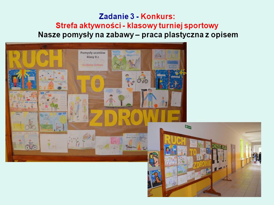 Zadanie 2 - Konkurs: Order Miłośnika Sportu Prezentacja i konkurs na najciekawszy order – każdy uczeń oddał jeden głos KRÓL ORDERÓW